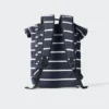 Zaino unisex con chiusura a rotolo | A righe